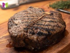 GriIled Butter-Basted Porterhouse Steak