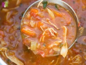 chicken tortilla soup instant pot